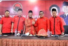 Gubernur Andi Sudirman Hadiri Rapat Pimpinan PDIP Sulsel