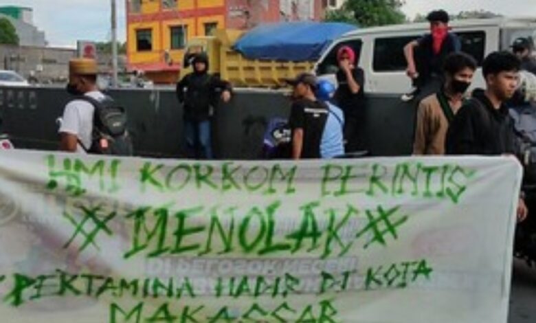 Dianggap Melanggar UU, Mahasiswa Makassar Tolak MyPertamina