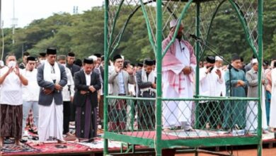 Pemkot Makassar Gelar Shalat Idul Adha di Lapangan Karebosi