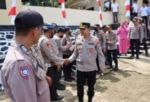 Selaku Pejabat Baru, Kapolres Pangkep Silaturahmi ke Polsek Jajaran Tingkatkan Kekompakan