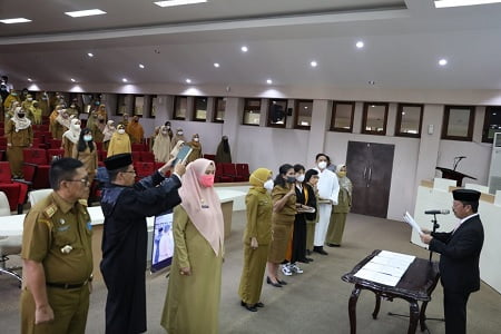 Sekda Makassar Lantik 259 Pejabat Fungsional Pemkot Makassar