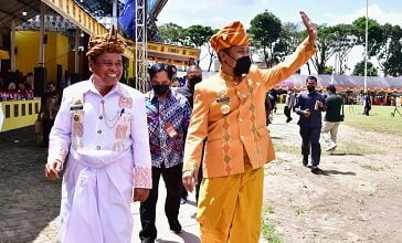14 Tahun Torut, Bupati Yohanis Bassang Minta Gubernur Semakin Tingkatkan Pembangunan