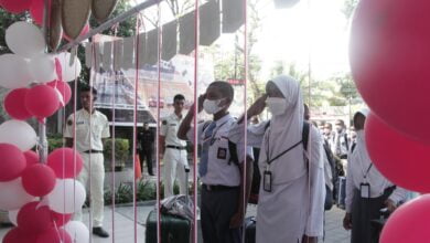 72 Calon Paskibraka Kota Makassar Memasuki Masa Karantina di Hotel Royal Bay