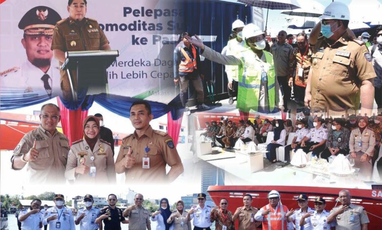 Balai Besar KIPM Makassar Bersinergi dalam Pelepasan Ekspor Komoditas Unggulan Sulawesi Selatan ke Pasar Global