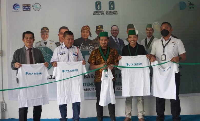 Launching Duta Cyber, HMI Badko Sulselbar Diskominfo Mamuju