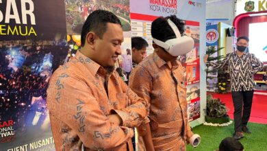 Nuansa Metaverse, Makassar Hadirkan Kacamata VR Oculus Di Booth APEKSI PADANG