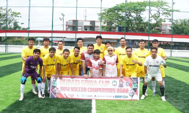 Resmikan Satria Mini Soccer 81, Adnan Harap Tercipta Akselerasi Ekonomi yang Baik