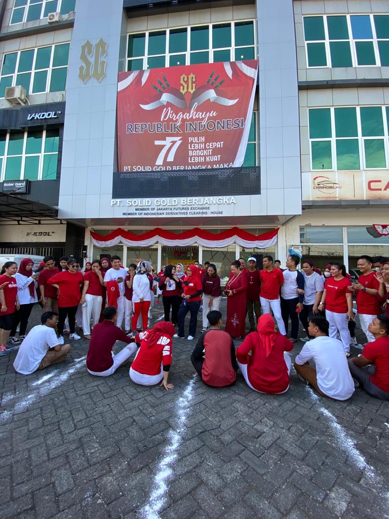 Semarakkan HUT RI ke-77, SGB Makassar Adakan Berbagai Macam Kegiatan