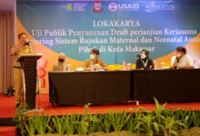 Tekan Angka Kematian Ibu dan Bayi, Pemkot Makassar dan USAID Gelar Uji Publik PKS