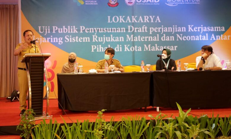 Tekan Angka Kematian Ibu dan Bayi, Pemkot Makassar dan USAID Gelar Uji Publik PKS