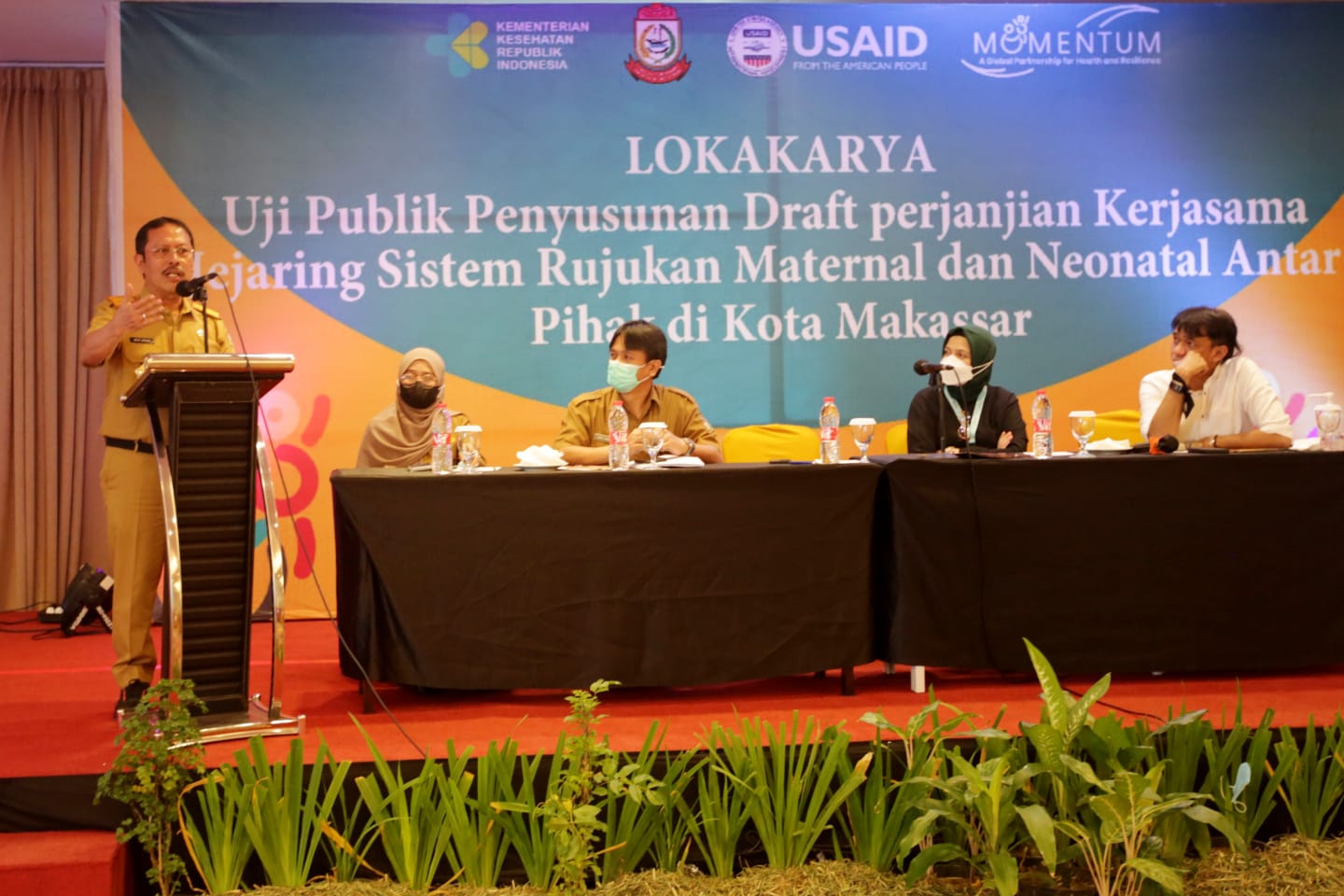 Tekan Angka Kematian Ibu dan Bayi, Pemkot Makassar dan USAID Gelar Uji Publik PKS