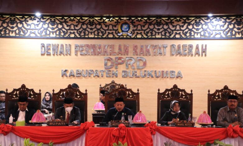Pemda dan DPRD Bulukumba Setujui 3 Ranperda