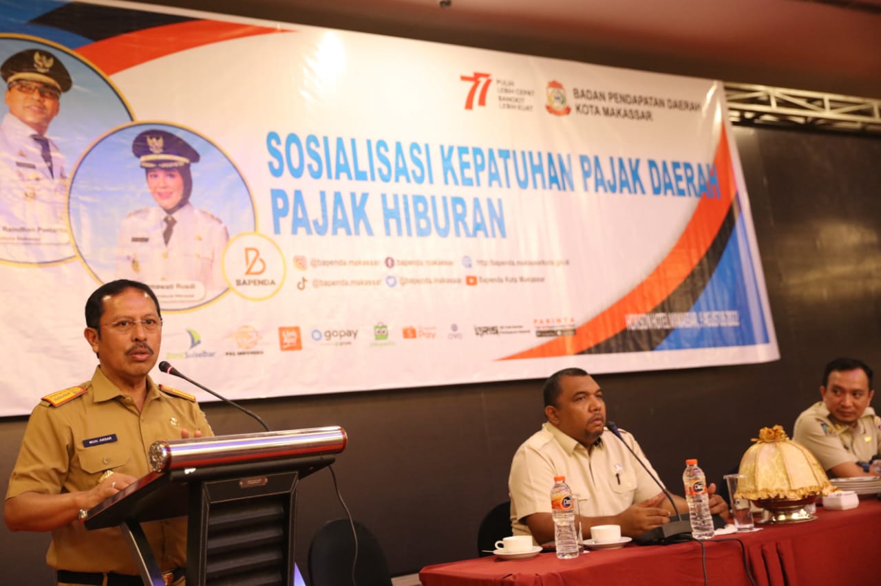 Tingkatkan Kepatuhan Wajib Pajak, Pemkot Makassar Gelar Sosialisasi