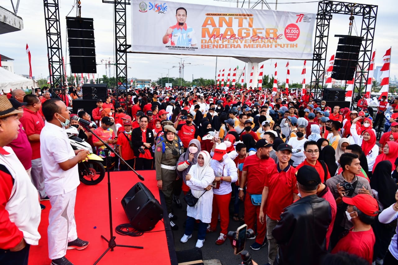 Indonesia Diklaim Peringkat Pertama Malas Bergerak, Begini Akan Diterapkan Gubernur Sulsel