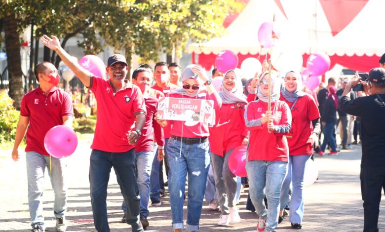 Peringati HUT RI ke-77, Sekretariat DPRD Makassar Gelar Berbagai Perlombaan