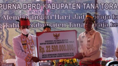 Pemprov Sulsel Kembali Bantu Ollon Rp 22,5 M di Toraja, Gubernur: Jangan Tidak Terserap Lagi