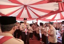 Peringatan Hari Pramuka, Bupati Adnan Dorong Pendidikan Karakter Sejak Dini