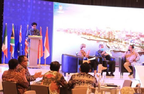 Di Bilateral Forum, Firman Pagarra Beberkan Konsep Pemulihan Ekonomi Kota Makassar