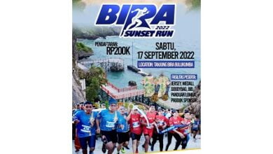 Bira Sunset Run Digelar 17 September 2022