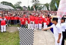Bupati dan Pelajar Toraja Utara, Apresiasi Gerakan Sulsel Anti Mager Inisiasi Gubernur Andi Sudirman