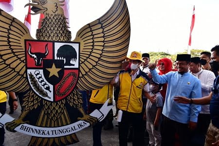 Buka Karnaval Merdeka Toleransi, Gubernur Andi Sudirman: Pancasila Sudah Final