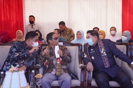 Abdul Hayat Dampingi Mahfud MD Resmikan MPP Empat Daerah di Sulsel