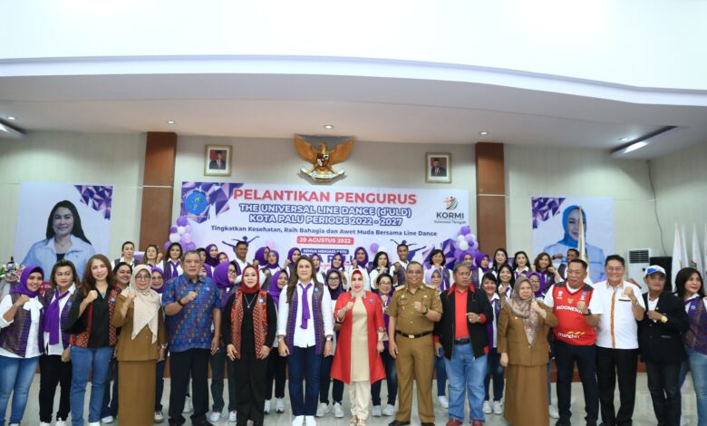 Pengurus d'ULD Kota Palu Dilantik, Diharap Kembangkan Kearifan Lokal dalam Gerakan Koreografi