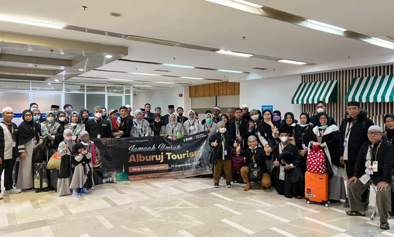 Alburuj Tourism Kembali Terbangkan 84 orang Jemaah Umrah ke Makkah