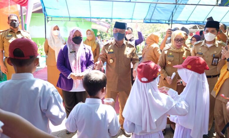 HKGN 2022, 2835 Murid SD di Gowa Ikut Gerakan Gigi Sehat