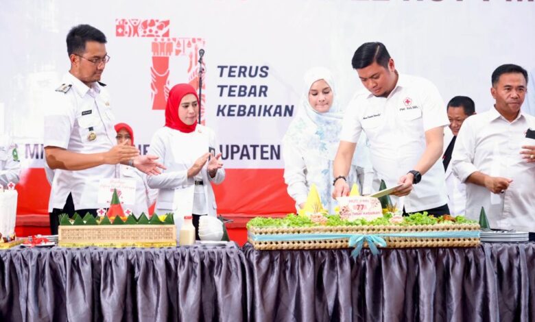 HUT Ke-77 Tahun PMI, Adnan: Harus Jadi Terdepan Untuk Kemanusiaan