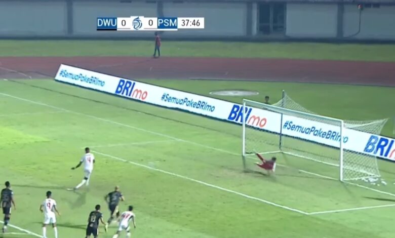 Sepakan Yuran Fernandes Bobol Gawang Dewa United, PSM Makassar Unggul 1-0
