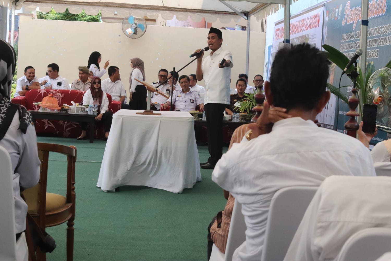 Ketua DPRD Rudianto Lallo Apresiasi Inisiatif Warga BPH Serahkan PSU ke Pemkot Makassar