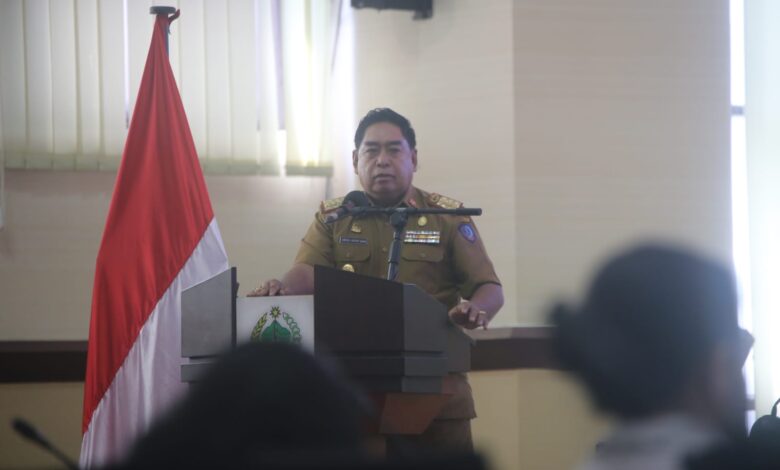 Bersama KPK, Sekda Sulsel Pimpin Rapat Evaluasi Capaian Monitoring Center Prevention Semester I