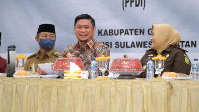 Hadiri Pelantikan PPDI Gowa, Adnan Harap Mampu Sukseskan Program Pemerintah