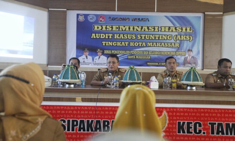 Pemkot Bentuk Tim Audit Percepat Penurunan Kasus Stunting di Makassar