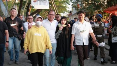 Danny Pomanto Sapa Pengunjung Makassar F8 Jelang Penutupan