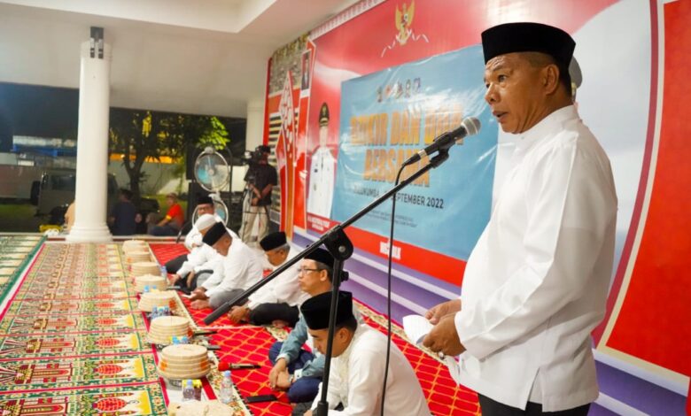 Ratusan Warga Ikut Zikir dan Doa Bersama Jelang Porprov Sulsel 2022