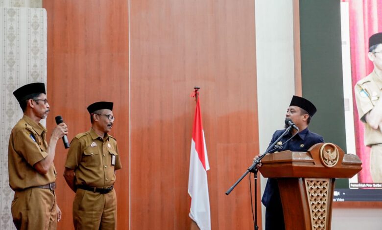 Gubernur Andi Sudirman Lantik dan Tugaskan 98 Kepala Sekolah Dekat Tempat Tinggal