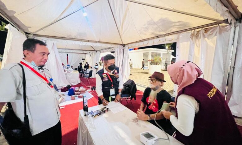 Dinas Kesehatan Makassar Turunkan Tim Kesehatan Mobile di Area F8