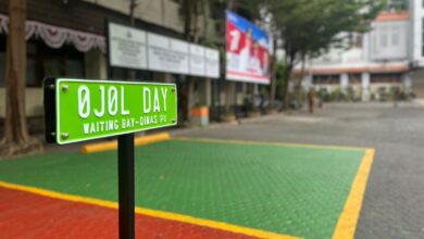 Efek Ojol Day, Parkiran di Sejumlah Kantor Milik Pemkot Makassar Sepi dari Kendaraan