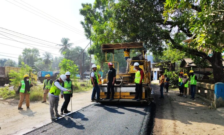 Prioritas Gubernur Andi Sudirman, Ruas Pekkae-Takkalalla Progres Trial Mix