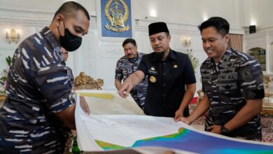 Gubernur Sulsel Dukung Pushidrosal TNI AL Survei dan Pemetaan Hidro-oseanografi di Perairan ALKI II