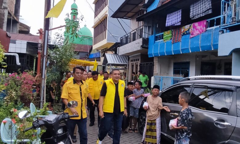 Appi Kunjungi Dapil, Trend Positif Golkar Kota Makassar Makin Kuat