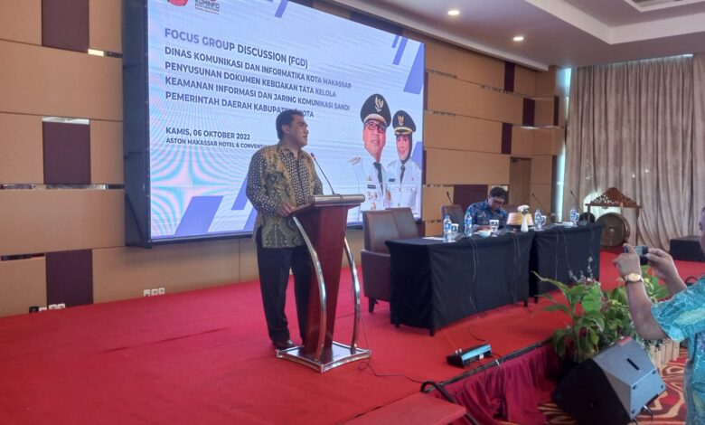 Jaga Keamanan Informasi, Diskominfo Makassar Gelar FGD Penyusunan SMKI