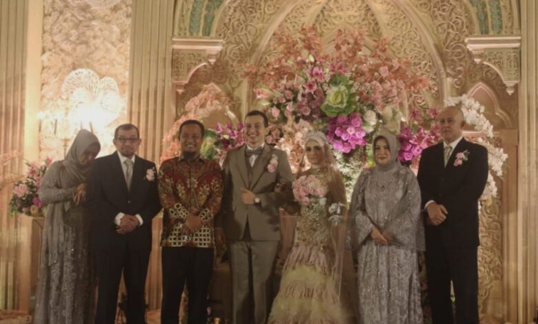 Hadiri Pernikahan Anak Salim Segaf, Andi Sudirman Berbincang Bersama Mantan Presiden dan Wapres