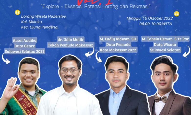 Japparong di Lorong Wisata, Dispora Makassar Ajak Masyarakat Explore Potensi Longwis