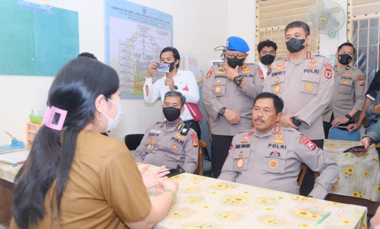 Kapolda Sulsel Datangi RSKD Dadi, Jenguk Oknum Polri Pelaku Coret Dinding Mapolres Luwu