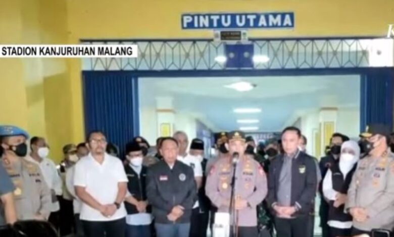 Kapolri Instruksikan Investigasi Tragedi Stadion Kanjuruhan