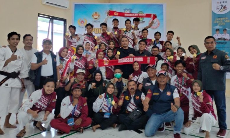Dokter Koboi Kembali Bawa Kempo Makassar Juara Umum dan Pecahkan Rekor Porprov Sulsel