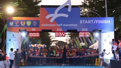 Makassar Half Marathon 2022 Sukses, Tim Medis Dinas Kesehatan Makassar Ikut Berperan
